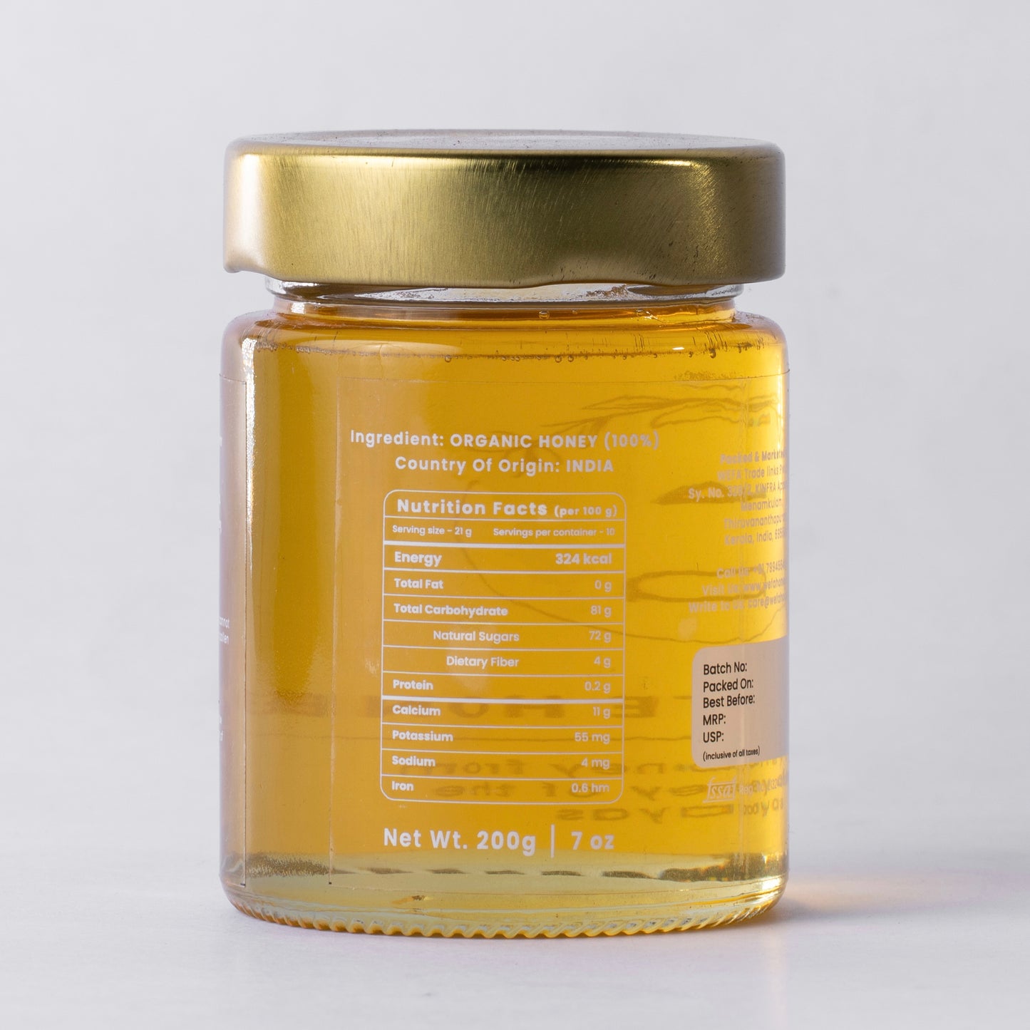 Kashmir White Honey